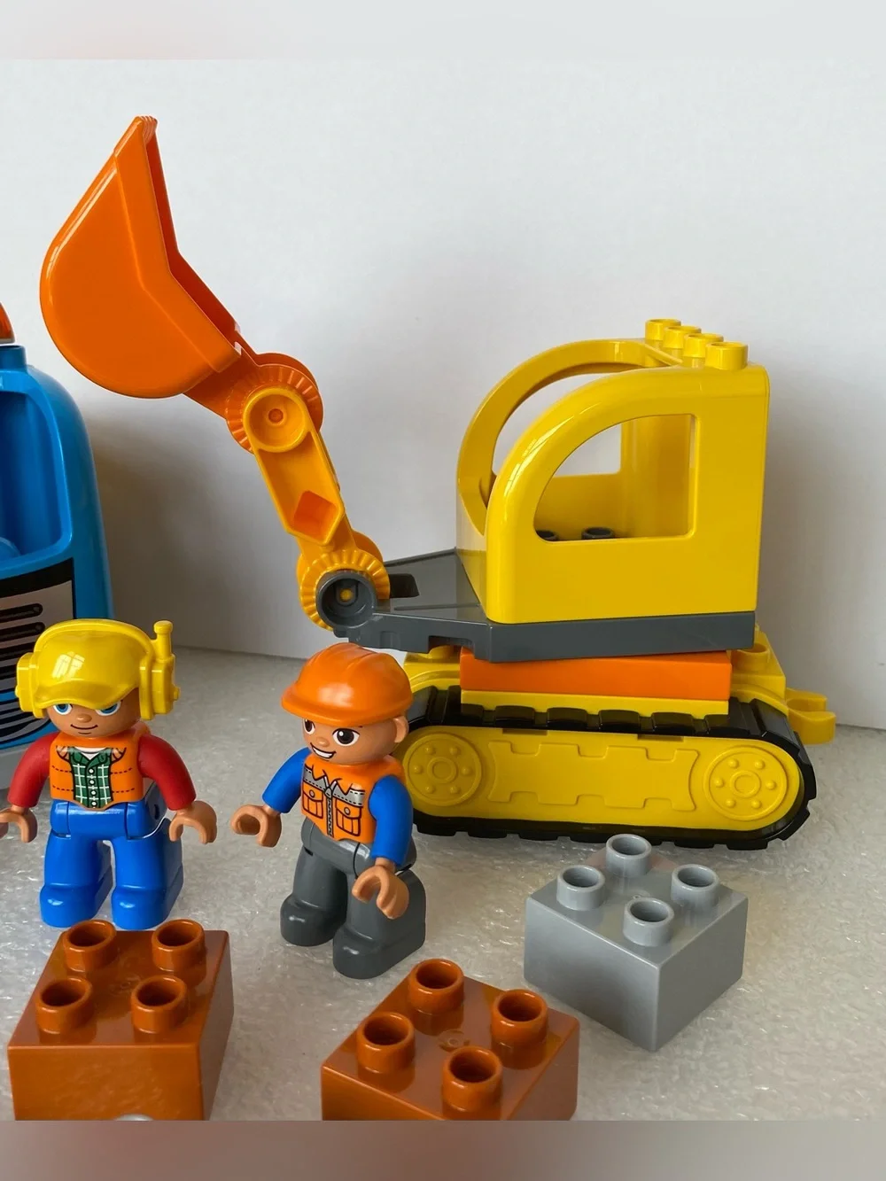 LEGO DUPLO Town Truck & Tracked Excavator (10812) Construction Set